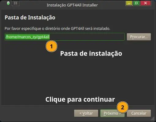 Chatbot GPT4All - Instalação